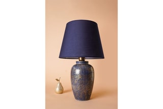 Lampe à poser en céramique YL576 - Bleu foncé