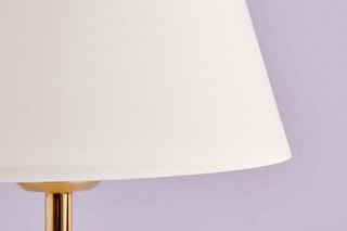 Lampe à poser - Blanc et doré