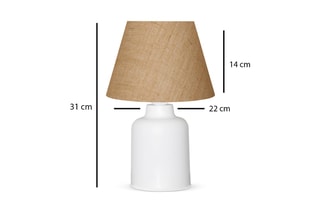 Lampe à poser Blanc