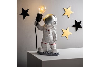 Lampe à poser Astronaut - Blanc et noir