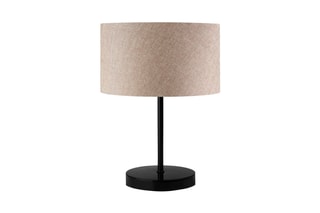 Lampe à poser - Beige et noir