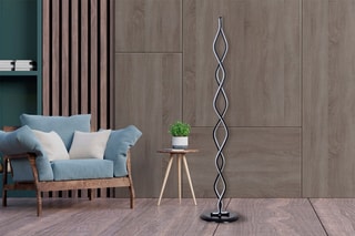 Lampadaire LED Multicolore Catena - Noir