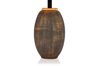Lampe à poser TM169 - Marron et doré