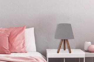 Lampe à poser Ayd - Gris et marron - 40 W