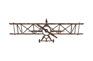 Sticker Rusty Airplane - Marron