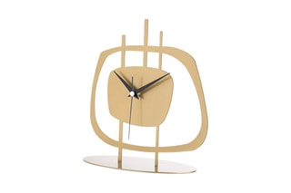 Horloge Pietra - 21 x 23 cm - Doré