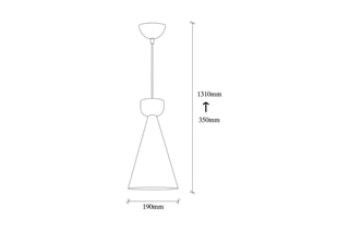 Suspension Dodo - Noir - 40 W
