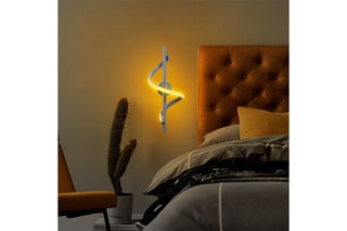 Applique murale LED Likma - Gris clair - 11 W