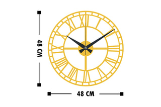 Horloge - 48 cm - Doré 