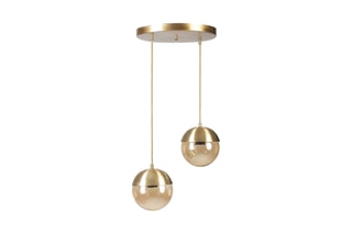 Suspension - Doré - 2 x 40 W