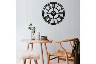 Horloge murale - 48 cm - Noir