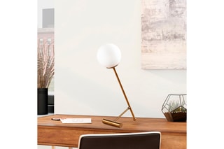 Lampe de table Golf - Doré - 40 W
