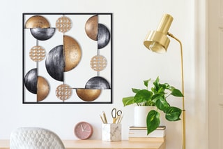 Tableau Art My World - 55 x 55 cm