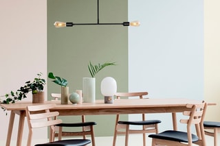 Suspension Flower - Noir - 2 x 40 W