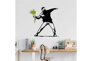 Décoration murale Moss - Flower Gang - 70 x 69 cm