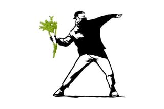 Décoration murale Moss - Flower Gang - 70 x 69 cm
