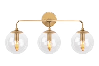 Applique murale Horn - Doré - 3 x 40 W