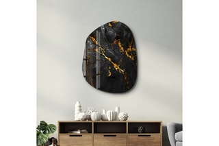 Tableau Black Marble - 65 x 50 cm