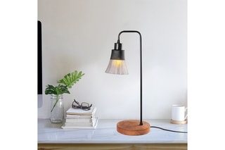 Lampe de table Foca - Noir - 40 W
