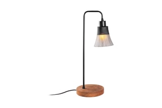 Lampe de table Foca - Noir - 40 W