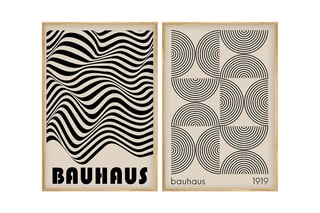 2 tableaux Bauhaus 1919 - 50 x 70 cm
