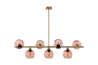 Suspension Benek - Rose - 7 x 40 W