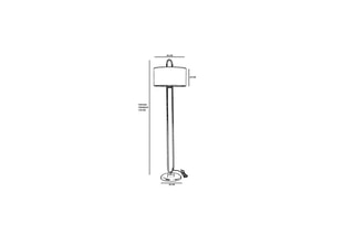 Lampadaire LED Elips - Doré - 40 W