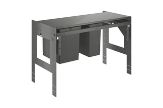 Système 3 poubelles pour meuble