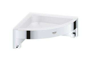 Tablette d'angle de douche Quickfix