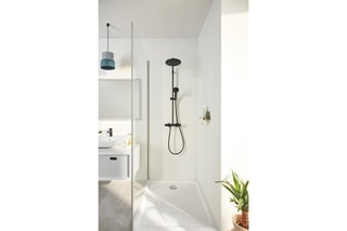 Colonne de douche avec mitigeur thermostatique - Vitalio Start Système