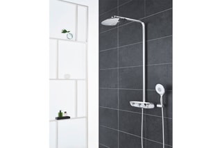 Ensemble de douche avec thermostatique mural Rainshower System Smartcontrol 360