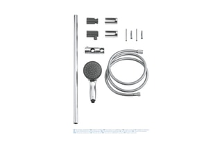 Ensemble de douche Quickfix Vitalio Start - 2 jets