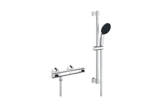 Mitigeur thermostatique et barre douche GROHE Quickfix