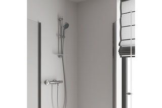 Mitigeur thermostatique de douche mural