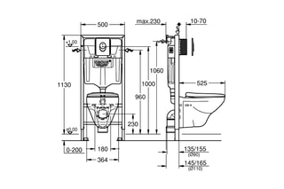 Pack WC suspendu Rapid SL
