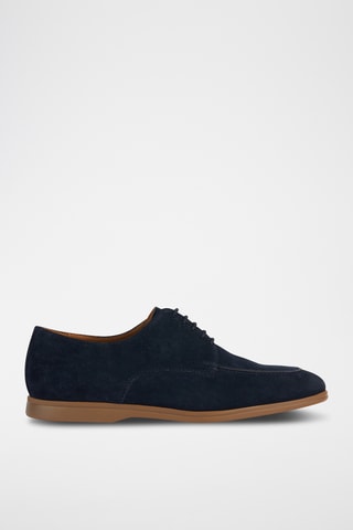 Derbys en nubuck Venzone - Bleu