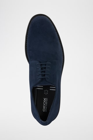 Derbys en nubuck Walk Pleasure - Bleu