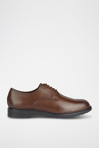 Derbys en cuir Walk Pleasure - Marron