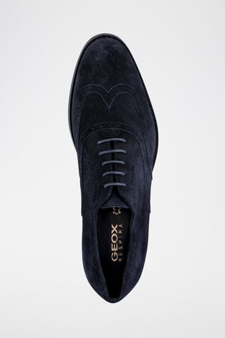 Derbys en nubuck Hampsteac - Bleu nuit