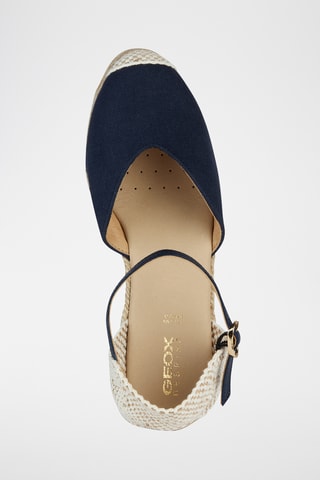 Espadrilles compensées Gelsa - Bleu