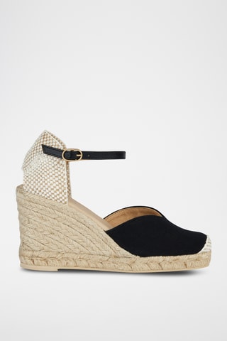 Espadrilles compensées Gelsa - Noir