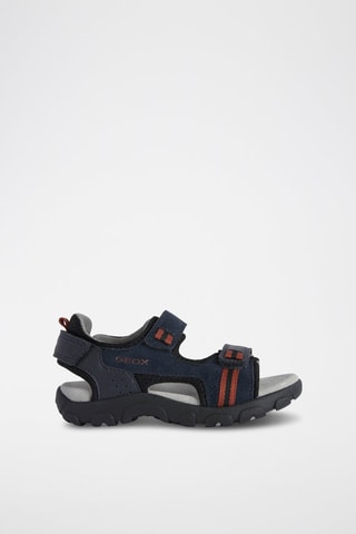 Sandales en nubuck JR Strada - Bleu marine