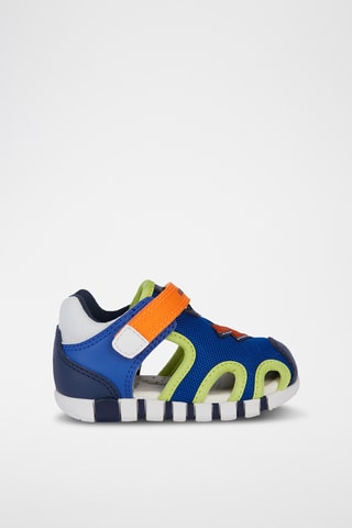 Sandales en cuir - Bleu