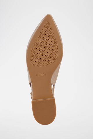 Ballerines en nubuck - Nude