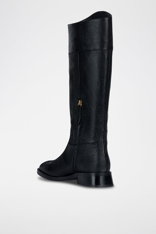 Bottes en cuir Tormalina - Noir