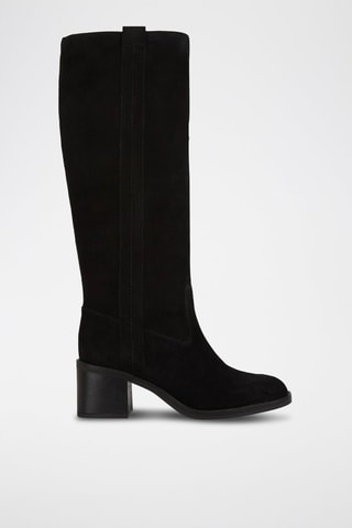 Bottes en nubuck Giulila - Noir