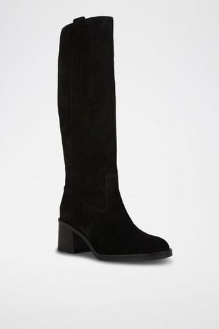 Bottes en nubuck Giulila - Noir