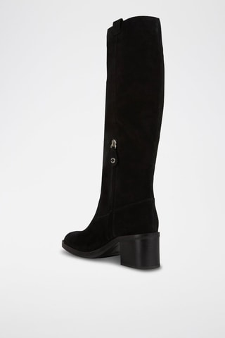 Bottes en nubuck Giulila - Noir