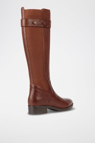 Bottes en cuir Felicity - Marron