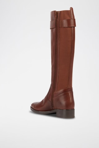 Bottes en cuir Felicity - Marron